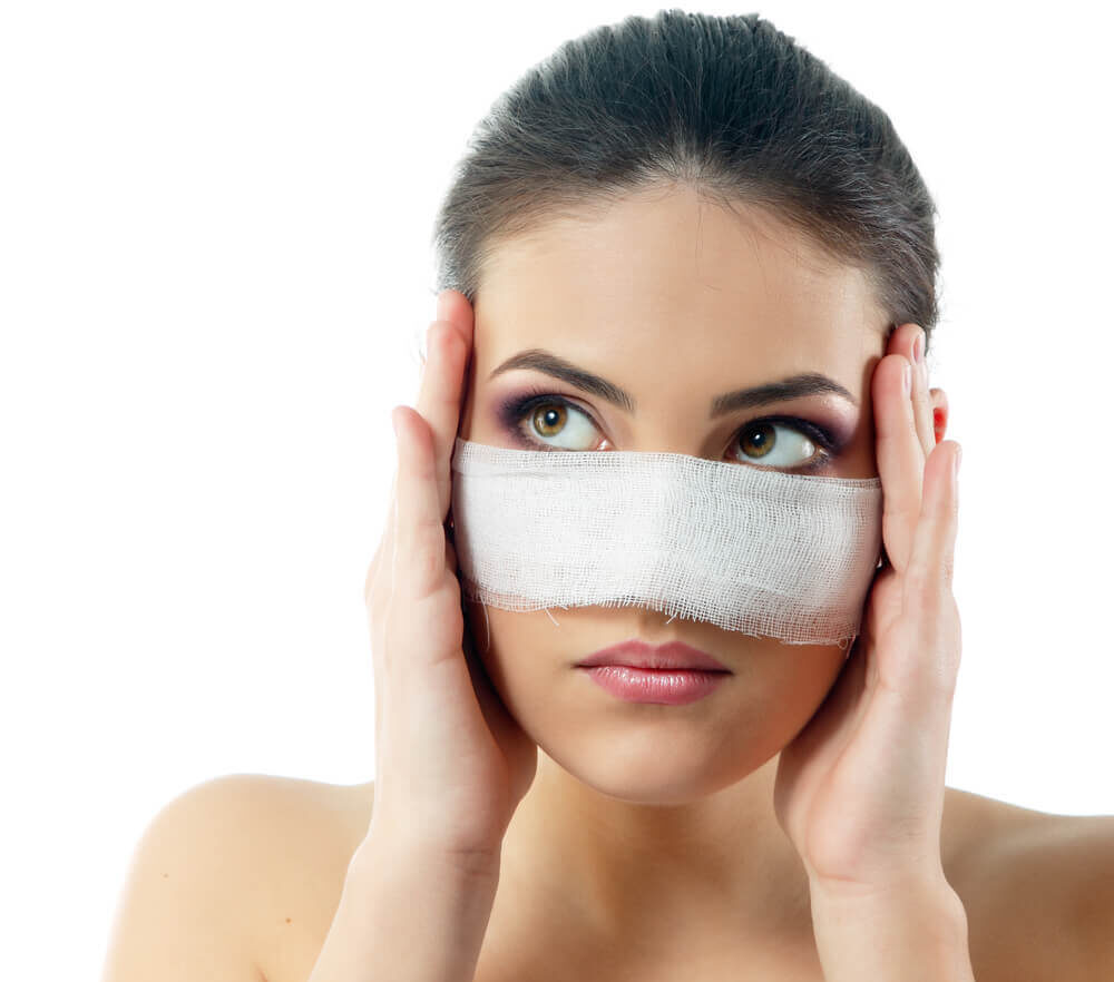 Como é a cicatrização da rinoplastia?