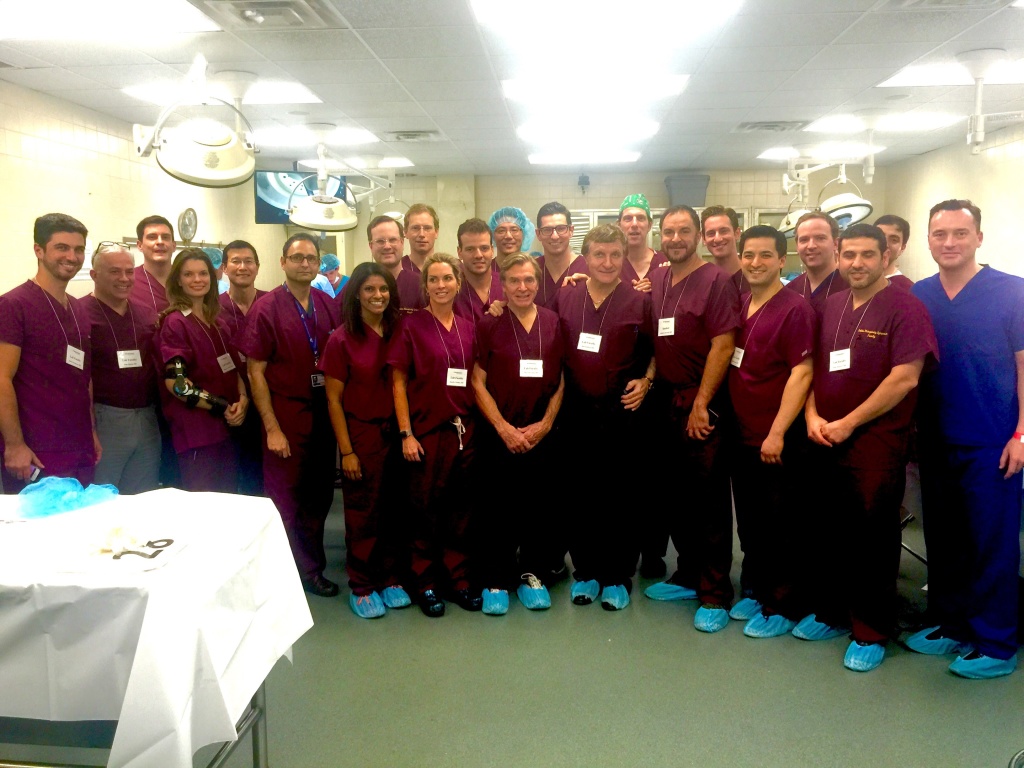 Grupo de orientadores do congresso.